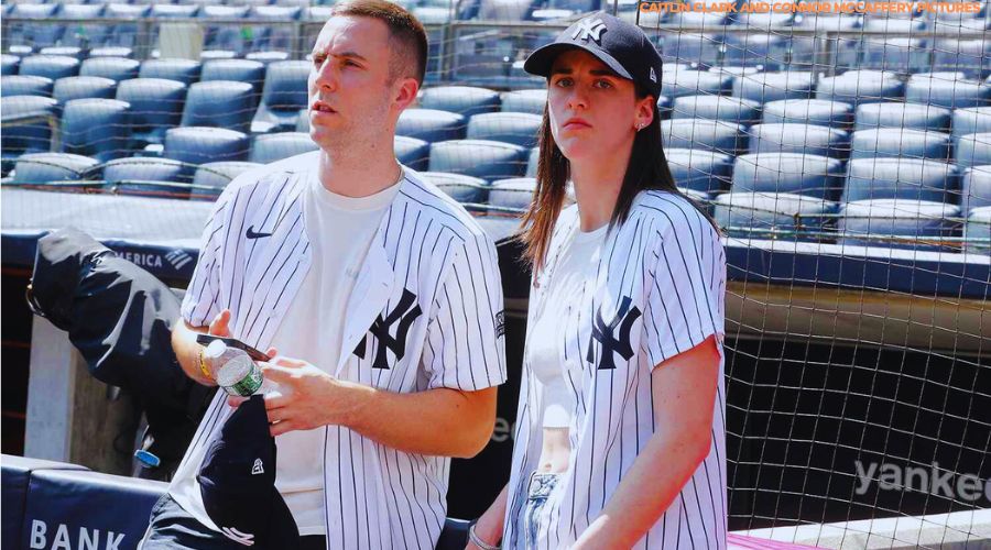 Caitlin Clark and Connor McCaffery Pictures