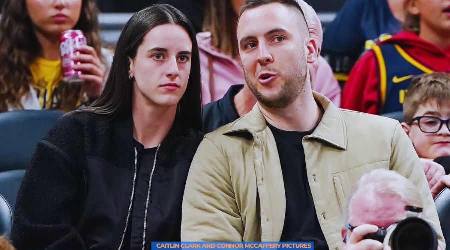 Caitlin Clark and Connor McCaffery Pictures